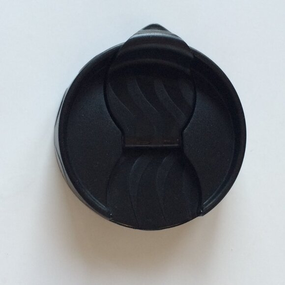 Tim Hortons ThermoServ Plastic Travel Mug Beige Always Fresh Black Lid 14 oz - Picture 7 of 10